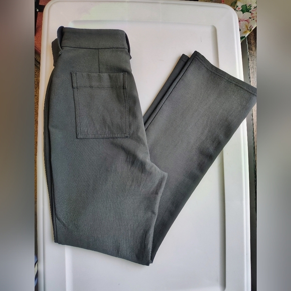 Wilfred free by Aritzia women's allwaze Exposed Front Zip high-rise pants sz 6. - Picture 7 of 17